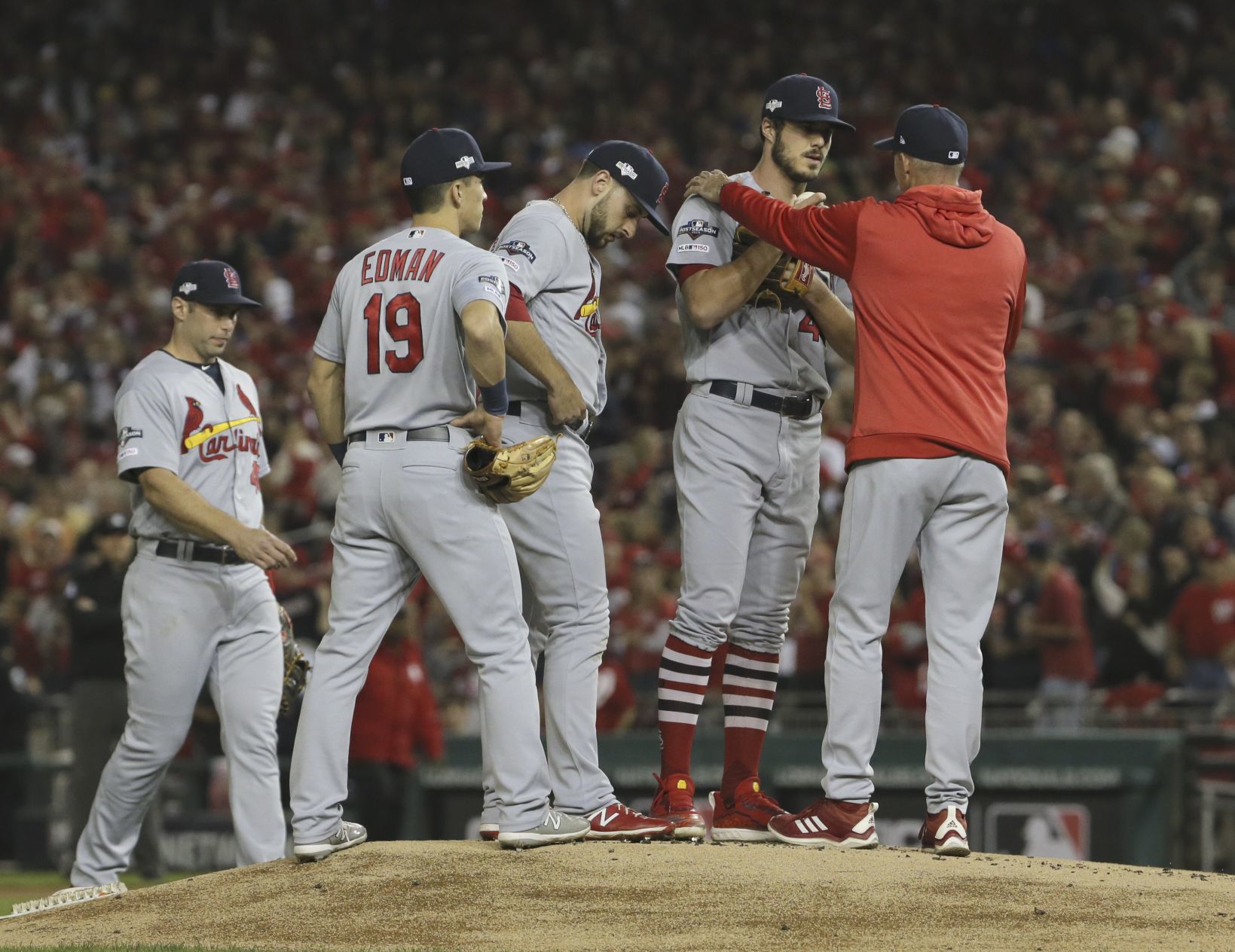 NLCS Game 4 of Cardinals and Nationals